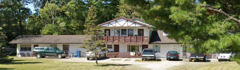 Undetermined Motel (Markey Township Hall) - Street View (newer photo)